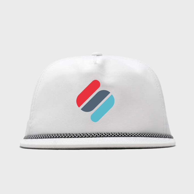Hat | Waterproof, Lightweight, White, TrueSpin Mark